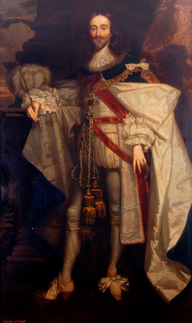 King Charles I before restoration